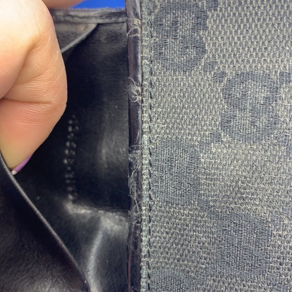 Gucci vintage black key holder wallet - Picture 7 of 9